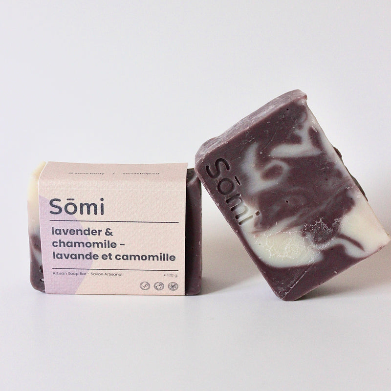 Lavender and Chamomile Body Soap Bar
